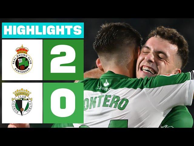 REAL RACING CLUB 2 - 0 BURGOS CF I HIGHLIGHTS LALIGA HYPERMOTION