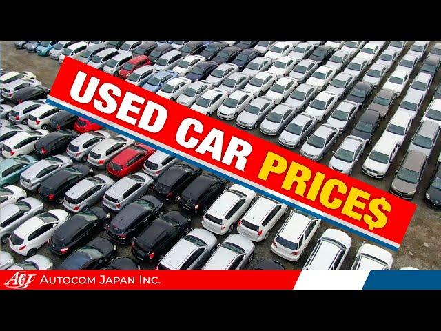 Used Car Prices at Autocom Japan Stock