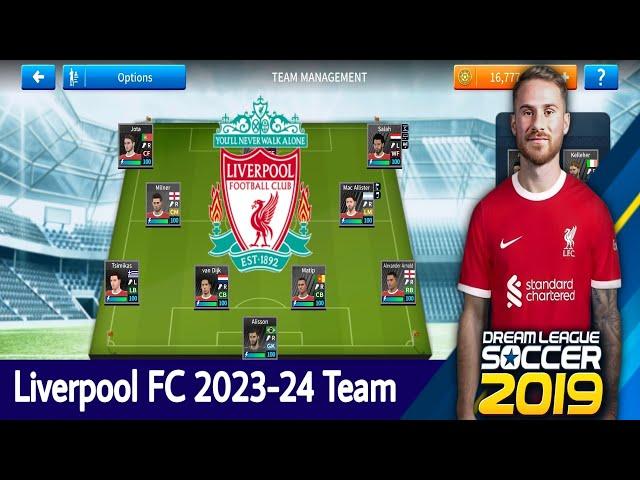 Liverpool FC 2023-24 Team - DLS 19