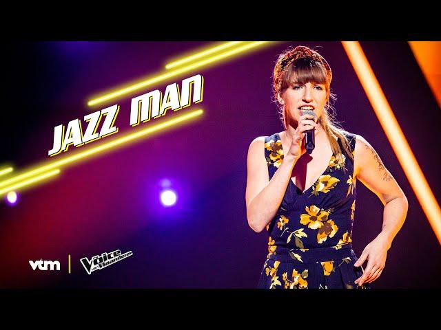 Sarah - 'Jazz Man' | The Blind Auditions | The Voice van Vlaanderen | VTM