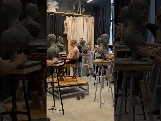 Новый курс по лепке портрета #москва #искусство #art #портрет