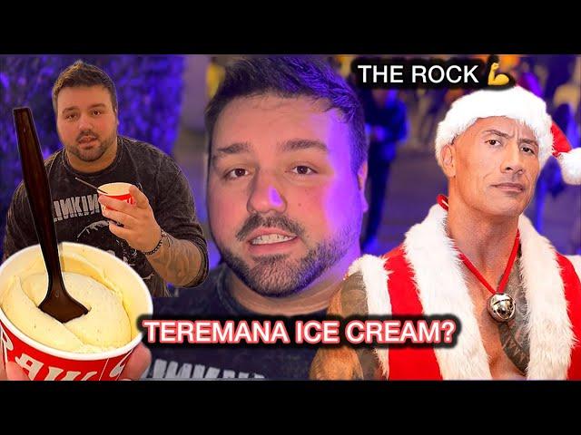 Dwayne THE ROCK Johnson’s Teremana Spiked ICE CREAM | SALT & STRAW | Disney Springs Christmas Vlog 