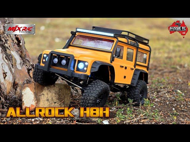 When a Basher drives a Crawler!! MJX ALLROCK First run on 2S & 3S - Stock