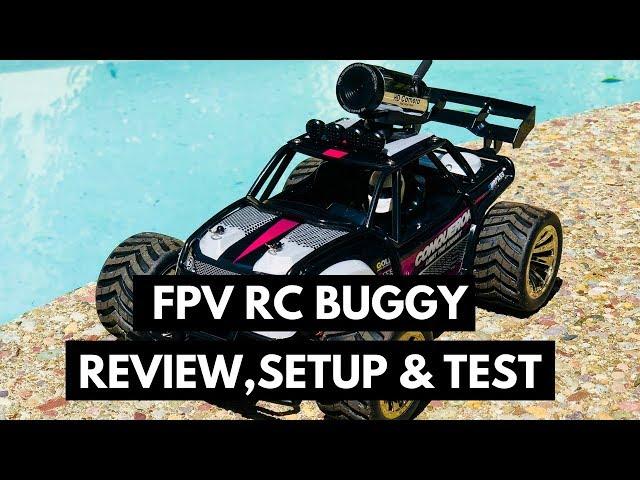 1/16 BG1516 Tracker FPV RC Buggy Unboxing And Review