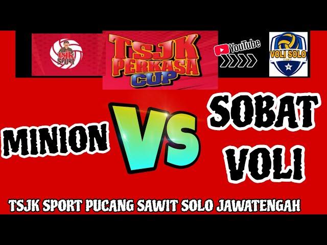 LIVE VOLI‼️SOBAT VOLI VS MINION #livevoli#tsjkcup#rivannurmulki