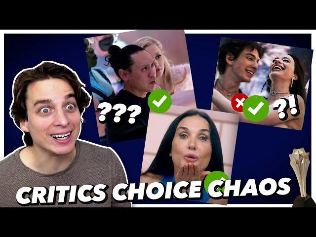 Critics Choice Winners Recap