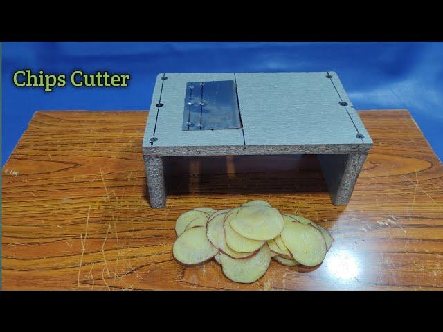 Simple How To Make Potato Slicer !!  Potato Cutter !! chips cutter !! cutter at home !! tool makers