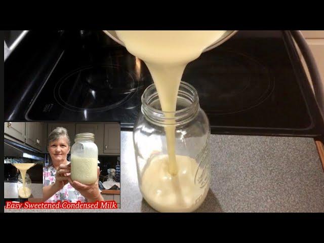 Sweetened Condensed Milk Easy and Simple- 3 Ingredients