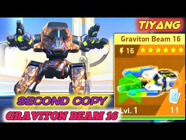 Finally Graviton Beam 16 Upgrade Second Copy Unlocked - Mech Arena