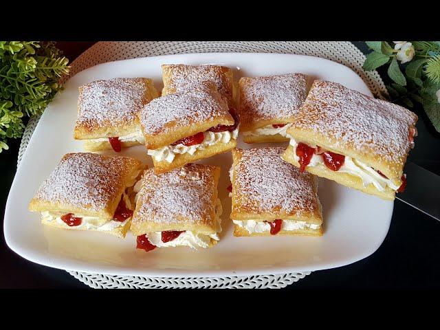 Dessert in 5 minutes! You will be amazed! super tasty. Easy desserts. #asmr