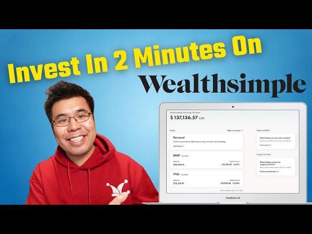 How To Add Stocks In TFSA/RRSP Via Wealthsimple Trade | Wealthsimple Tutorial | 100% XEQT