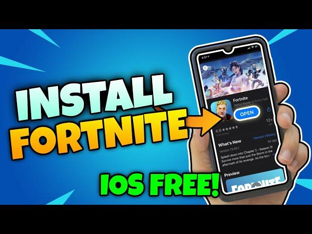 How To Play Fortnite On iOS Devices - Full Guide 2024