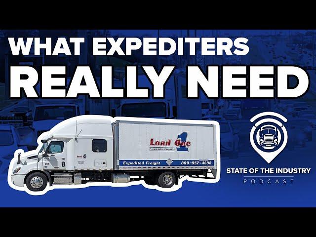 What Expediters REALLY need...