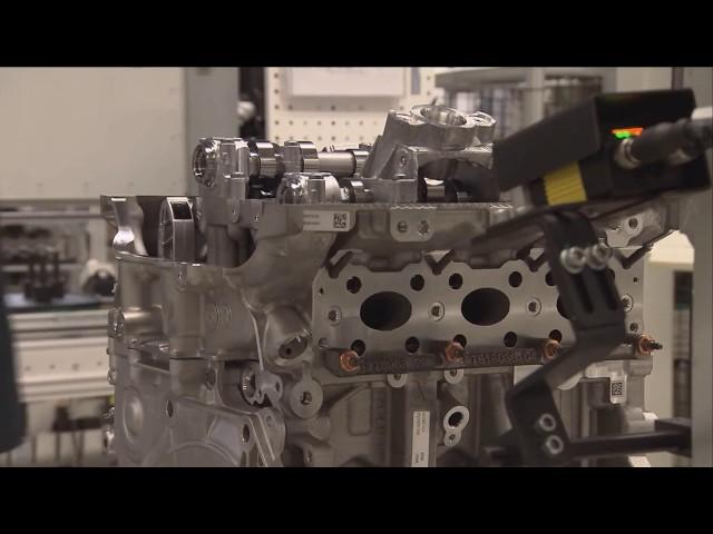 Producción de motor de automóvil, desde la materia prima hasta el motor completo