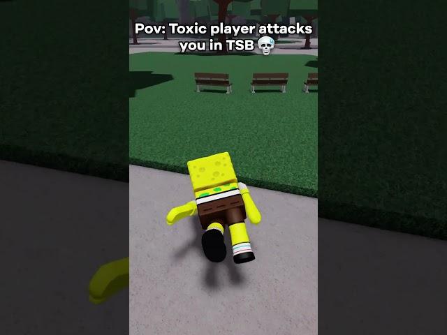 He kept coming back...  #roblox  #tsb  #funny  #parody
