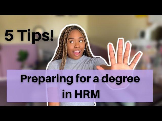 If you're going to study HR at University WATCH THIS!