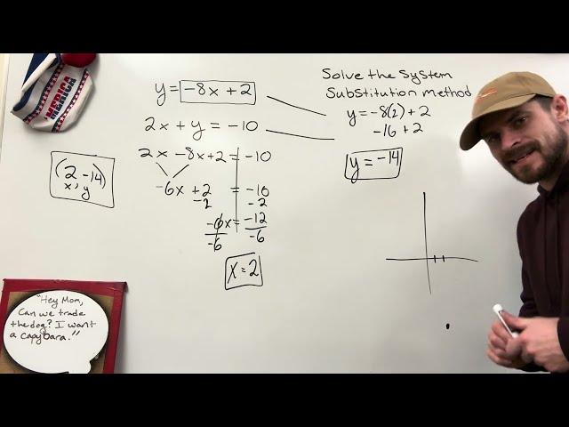 Systems of Linear Equations Substitution Method