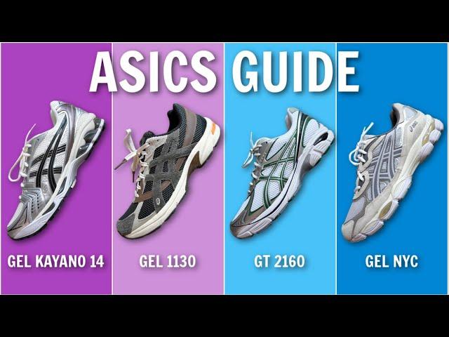 THE ULTIMATE ASICS GUIDE - Asics Gel Kayano 14, Gel 1130, GT 2160, GEL NYC - SIZING + more