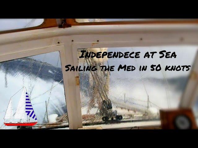 Sailing Turkey to Greece in 50 knot storm - Sailing Marine Science Expeditions Video Log 2