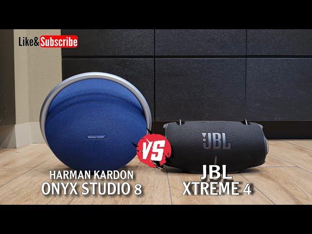 Harman Kardon Onyx Studio8 vs JBL Xtreme4 Rival sound comparison