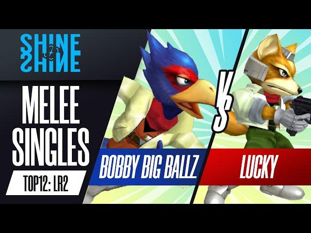 bobby big ballz vs Lucky - Melee Singles Top 12: Losers R2 - Shine 2022 | Falco vs Fox