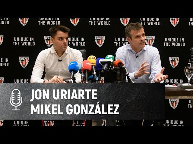 ️ Jon Uriarte & Mikel González | pre Athletic Club-FC Barcelona | Semifinal Supercopa 2025