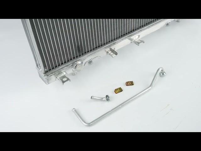Радиатор алюминиевый Toyota Nadia 98-03, Ipsum 96-01 40mm AT AJS