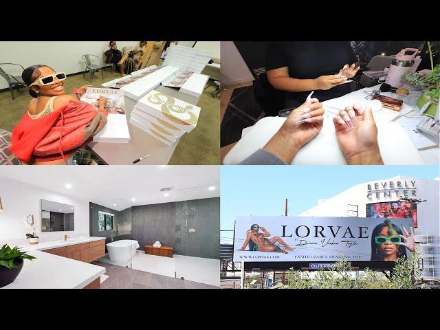 Everyday With De'arra | Visiting Lorvae Warehouse, LA Billboard, New Nails, House Tour and MORE...