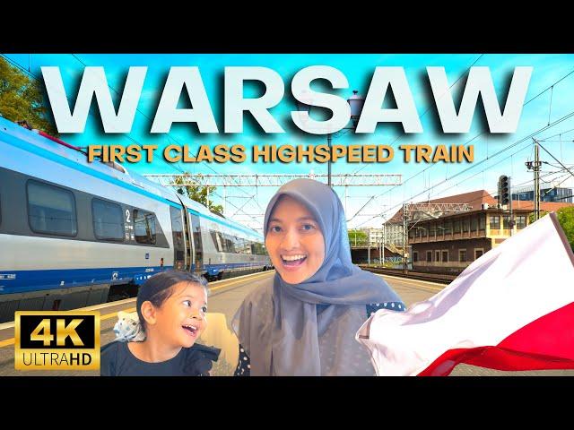 Ep. 109 - Pengalaman Menarik Naik Kereta Api Highspeed First Class Dari Warsaw ke Krakow