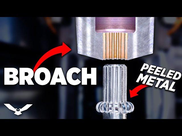 BROACHING: Innovative Way To Cut Complex Metal Shapes