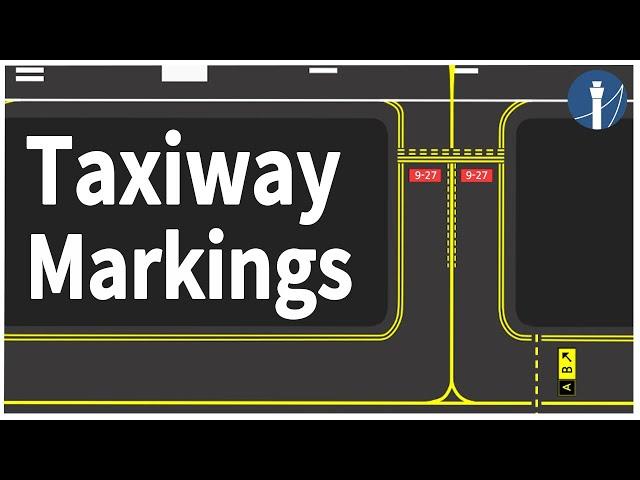 All about taxiway markings