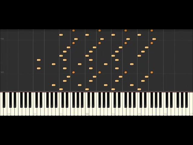 Prokofiev Piano Concerto No.3 Mvt.2【Synthesia】