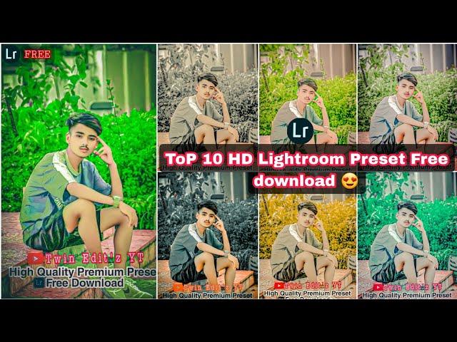 Top 10 Lightroom Presets Free Download | Best Lightroom DNG Presets of 2023 | New FaceTone Preset