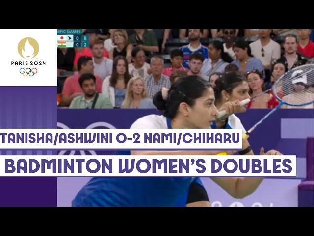  Japan vs India  | Women's badminton doubles | Paris 2024 highlights