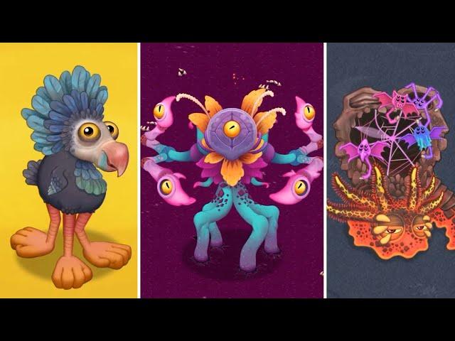 Cruv'laaphtian Crocus, Epic Cherubble & Rare Mimic (All Islands, All Sounds & Animations) | MSM