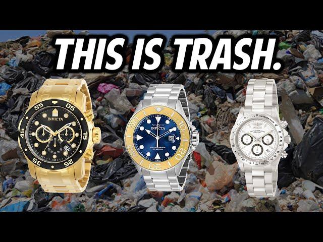 Invicta Watches Are A SCAM Against Poor People