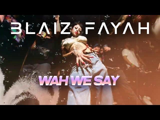 Blaiz Fayah X Mafio House - Wah We Say (Pow Pow) (Official Video)