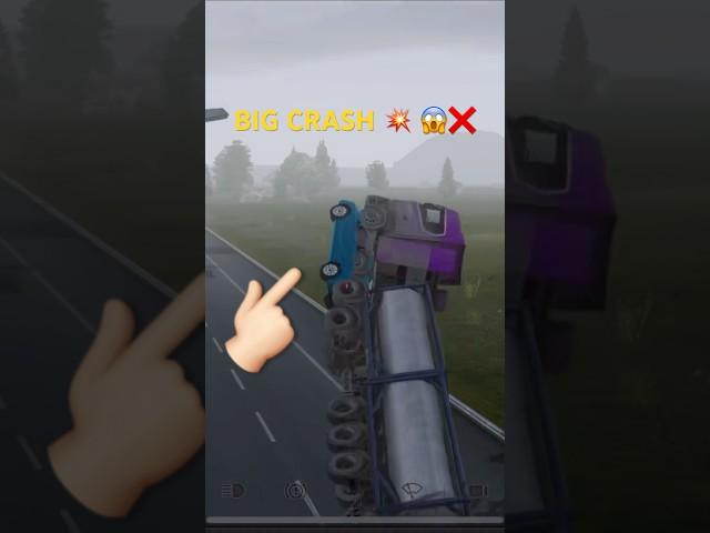 Ai vehicle big crash on high speed️ in truckers of Europe 3 #truckersofeurope3