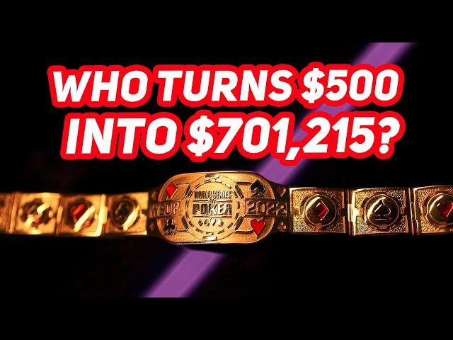 World Series of Poker 2022 | $500 House Warming Final Table with $701,215 First Prize