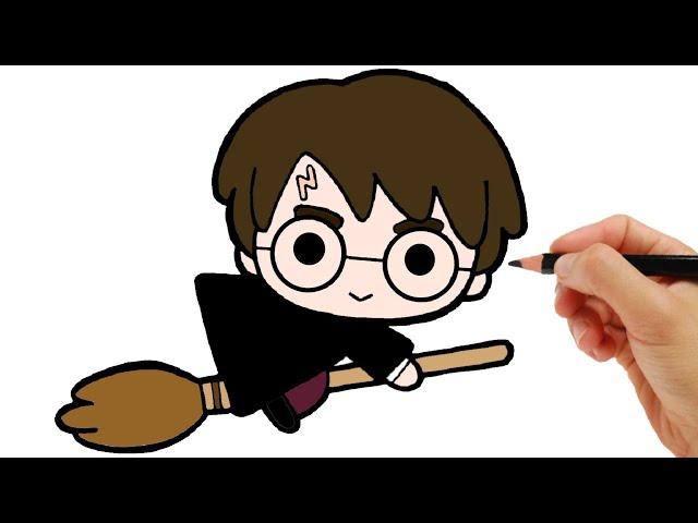 HOW TO DRAW HARRY POTTER EASY