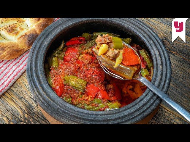 [Subtitled] Turkish Eggplant Casserole: Let's Meet The Most Iconic Meat Dish in Turkey