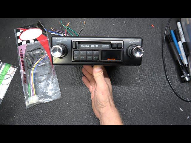 Vintage Clarion 9702RT Car Stereo Tape Belt Replacement