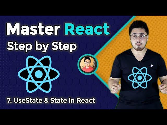 Understanding State & Handling Events in React | Complete React Course in Hindi #7