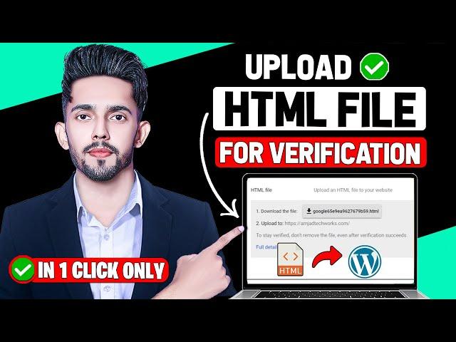 How to Upload Google Search Console HTML File to WordPress 2023 (Updated)