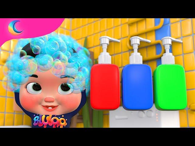 5 Finger Family Good Habits tooth brush routine Song | BluLoo Nursery Rhymes & Kids Songs