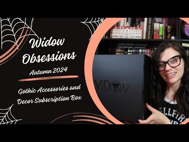 Widow Obsession Goth Box Unboxing: Fall 2024 | Violet Prynne