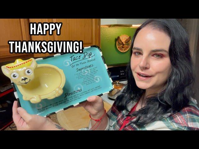 cook thanksgiving dinner with me and Ted! ~ holiday vlog