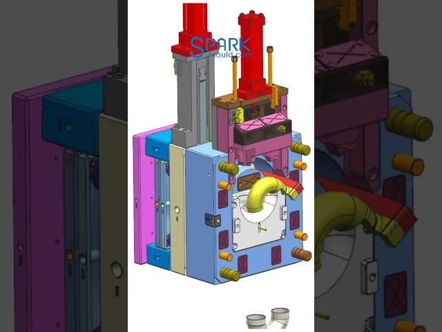Sink U Shaped Bend Pipe Fitting Mold Design