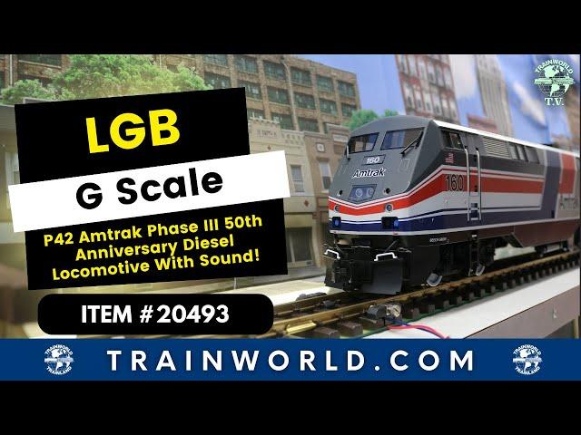 LGB G Scale P42 Amtrak Phase III 50th Anniversary