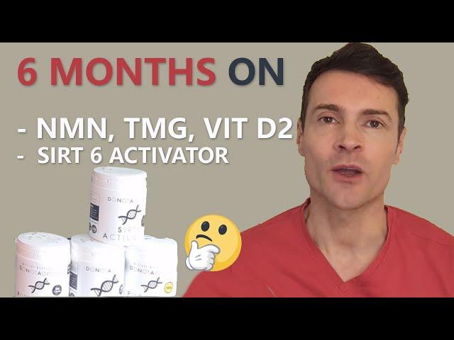 Longevity Supplements - 6 month results - NMN, TMG & SIRT 6 ACTIVATOR